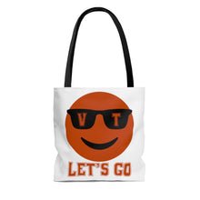 Load image into Gallery viewer, Let's Go Smiley Tote Bag