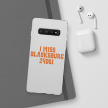 Load image into Gallery viewer, I Miss Blacksburg 24061 Flexi Phone Case