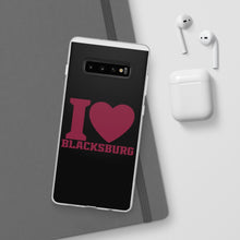 Load image into Gallery viewer, I Love Blacksburg Flexi Phone Case