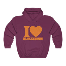 Load image into Gallery viewer, I Love Blacksburg Hoodie