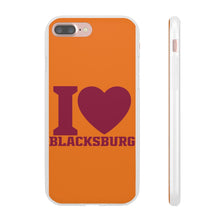 Load image into Gallery viewer, I Love Blacksburg Flexi Phone Case