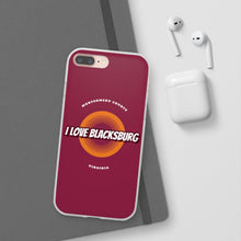 Load image into Gallery viewer, I Love Blacksburg Retro Flexi Phone Case