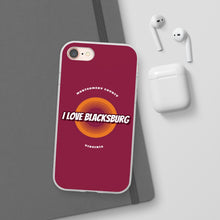 Load image into Gallery viewer, I Love Blacksburg Retro Flexi Phone Case
