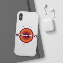 Load image into Gallery viewer, I Love Blacksburg Retro Flexi Phone Case