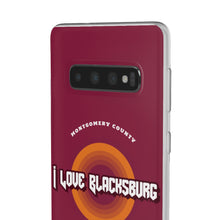 Load image into Gallery viewer, I Love Blacksburg Rock Flexi Phone Case