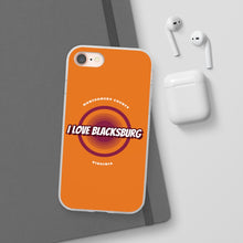 Load image into Gallery viewer, I Love Blacksburg Retro Flexi Phone Case