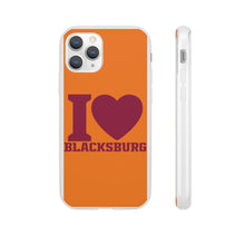 Load image into Gallery viewer, I Love Blacksburg Flexi Phone Case