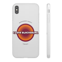 Load image into Gallery viewer, I Love Blacksburg Retro Flexi Phone Case