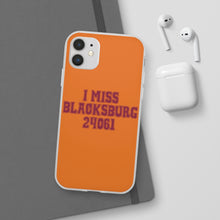 Load image into Gallery viewer, I Miss Blacksburg 24061 Flexi Phone Case