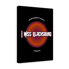Load image into Gallery viewer, I Miss Blacksburg Rock Canvas Gallery Wraps