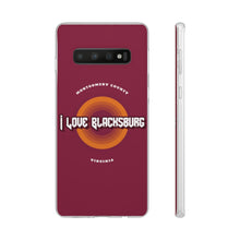 Load image into Gallery viewer, I Love Blacksburg Rock Flexi Phone Case