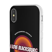 Load image into Gallery viewer, I Love Blacksburg Retro Flexi Phone Case