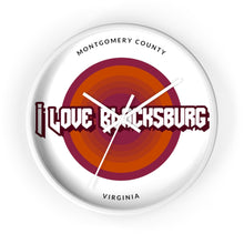 Load image into Gallery viewer, I Love Blacksburg Wall Clock