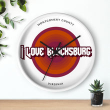 Load image into Gallery viewer, I Love Blacksburg Wall Clock