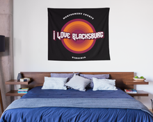 Load image into Gallery viewer, I Love Blacksburg Wall Tapestries
