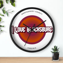 Load image into Gallery viewer, I Love Blacksburg Wall Clock
