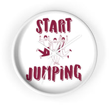 Load image into Gallery viewer, Start Jumping Group Wall Clock
