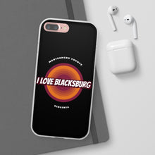 Load image into Gallery viewer, I Love Blacksburg Retro Flexi Phone Case
