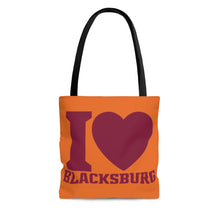 Load image into Gallery viewer, I Love Blacksburg Tote Bag
