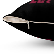 Load image into Gallery viewer, Let's Go Smiley Square Pillow Case
