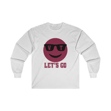 Load image into Gallery viewer, Let's Go Smiley Sunglasses Long Sleeve Tee
