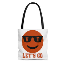 Load image into Gallery viewer, Let's Go Smiley Tote Bag
