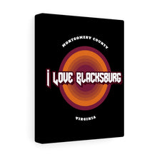 Load image into Gallery viewer, I Love Blacksburg Rock Canvas Gallery Wraps
