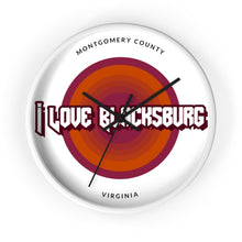 Load image into Gallery viewer, I Love Blacksburg Wall Clock
