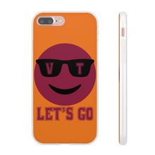 Load image into Gallery viewer, Let's Go Smiley Flexi Phone Case
