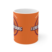 Load image into Gallery viewer, I Love Blacksburg Retro Coffee Mug
