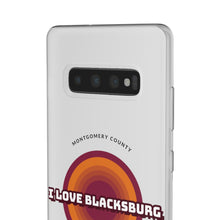 Load image into Gallery viewer, I Love Blacksburg Retro Flexi Phone Case
