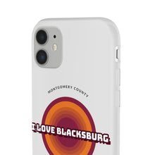 Load image into Gallery viewer, I Love Blacksburg Retro Flexi Phone Case
