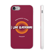 Load image into Gallery viewer, I Love Blacksburg Rock Flexi Phone Case
