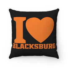 Load image into Gallery viewer, I Love Blacksburg Square Pillow Case
