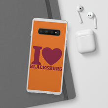 Load image into Gallery viewer, I Love Blacksburg Flexi Phone Case
