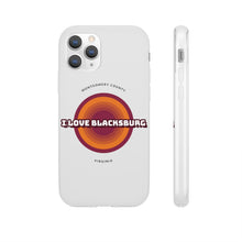 Load image into Gallery viewer, I Love Blacksburg Retro Flexi Phone Case

