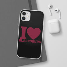 Load image into Gallery viewer, I Love Blacksburg Flexi Phone Case
