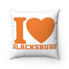 Load image into Gallery viewer, I Love Blacksburg Square Pillow Case
