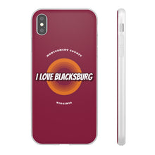 Load image into Gallery viewer, I Love Blacksburg Retro Flexi Phone Case
