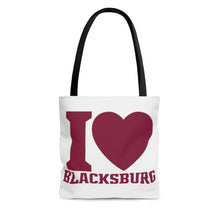 Load image into Gallery viewer, I Love Blacksburg Tote Bag
