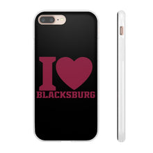 Load image into Gallery viewer, I Love Blacksburg Flexi Phone Case
