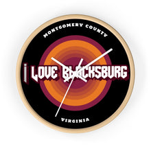 Load image into Gallery viewer, I Love Blacksburg Rock Wall Clock
