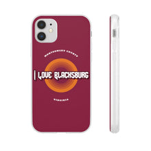 Load image into Gallery viewer, I Love Blacksburg Rock Flexi Phone Case
