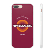 Load image into Gallery viewer, I Love Blacksburg Retro Flexi Phone Case

