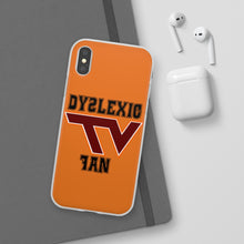 Load image into Gallery viewer, Dyslexic Fan Flexi Phone Case
