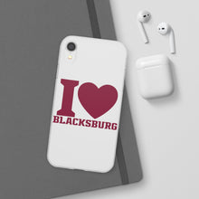 Load image into Gallery viewer, I Love Blacksburg Flexi Phone Case
