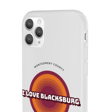 Load image into Gallery viewer, I Love Blacksburg Retro Flexi Phone Case
