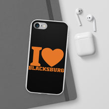 Load image into Gallery viewer, I Love Blacksburg Flexi Phone Case
