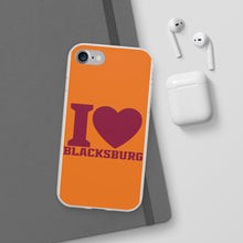 Load image into Gallery viewer, I Love Blacksburg Flexi Phone Case
