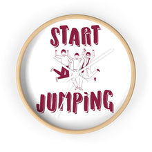 Load image into Gallery viewer, Start Jumping Group Wall Clock
